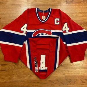 Montreal Canadiens Jean Beliveau Authentic Jersey